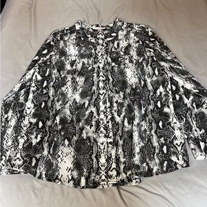 Calvin Klein blouse and button down shirt bundle.